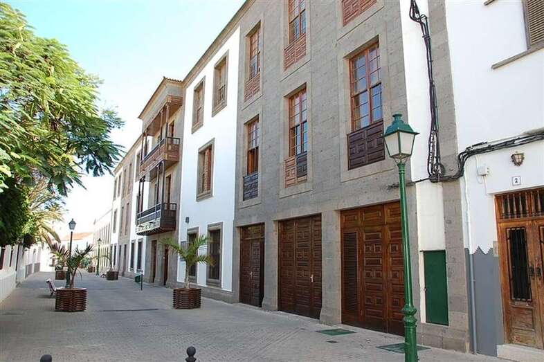 El inmueble propiedad del Cabildo está en la calle peatonal de Licenciado Calderín, en San Juan (Foto TA)